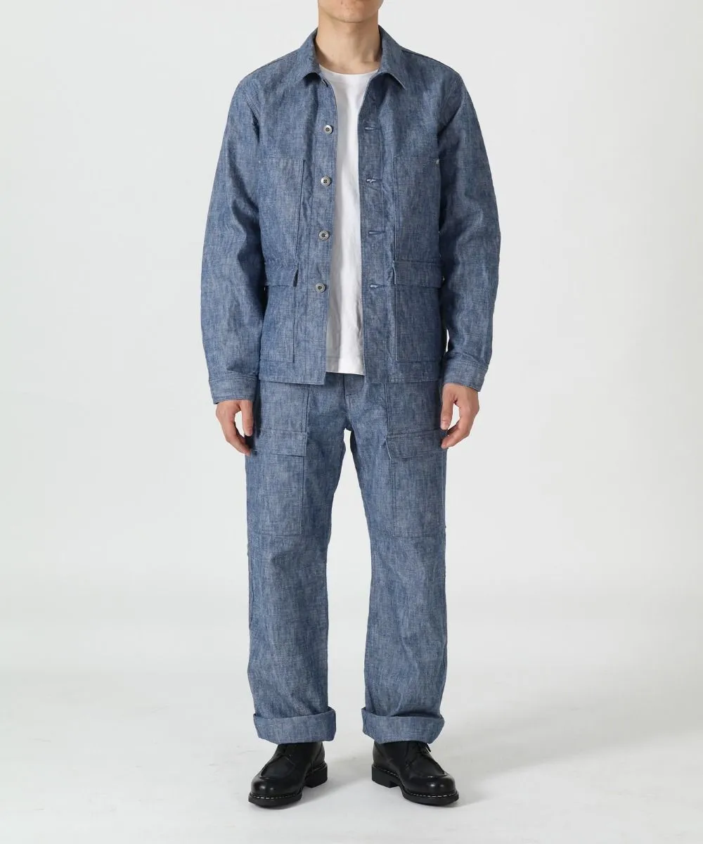 Japan Blue - 14oz Chambray Bush Pant