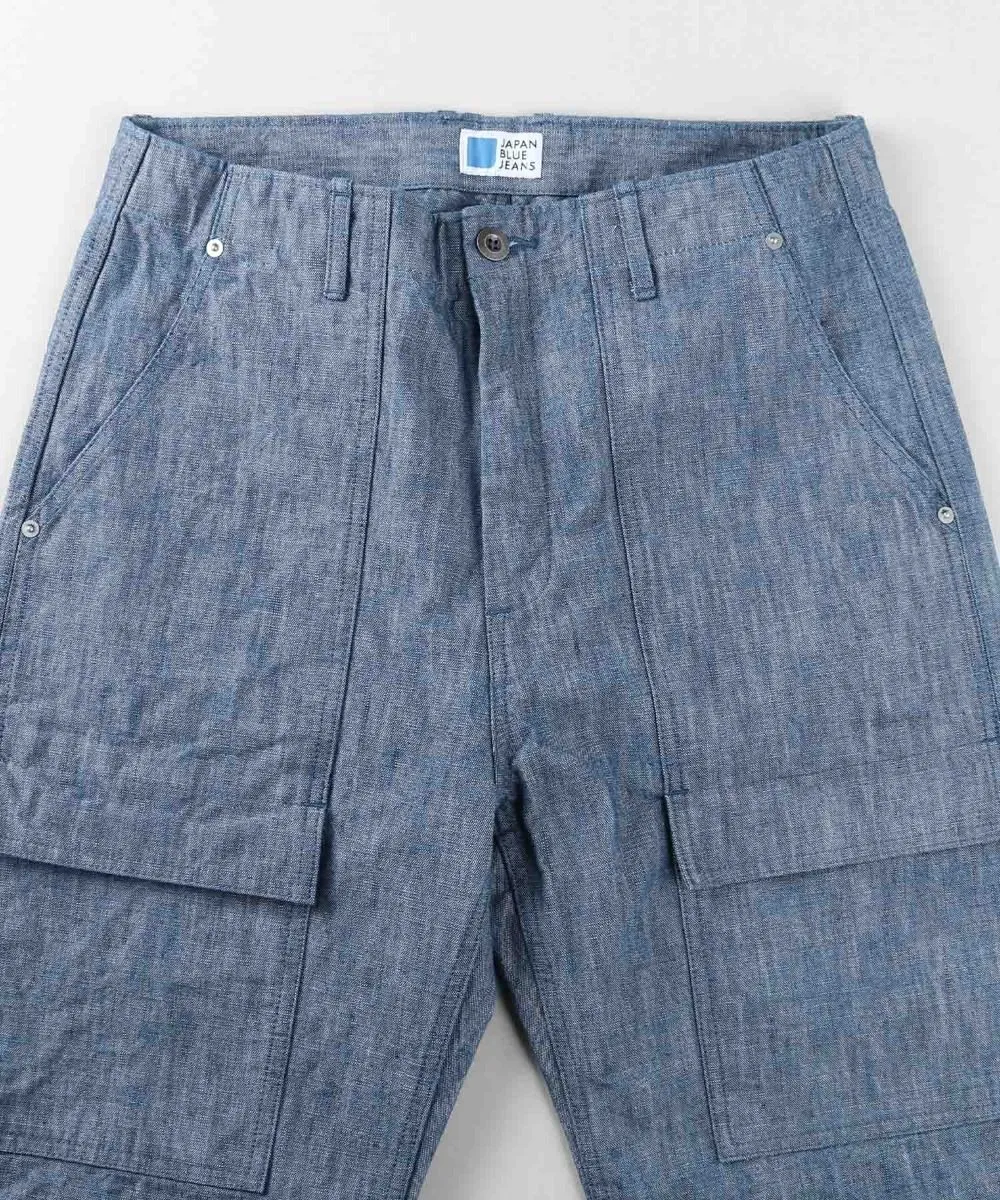 Japan Blue - 14oz Chambray Bush Pant