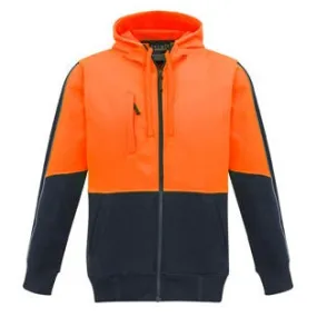 Jims Scratch and Dent Hi Vis Hoodie Unisex Full Zip