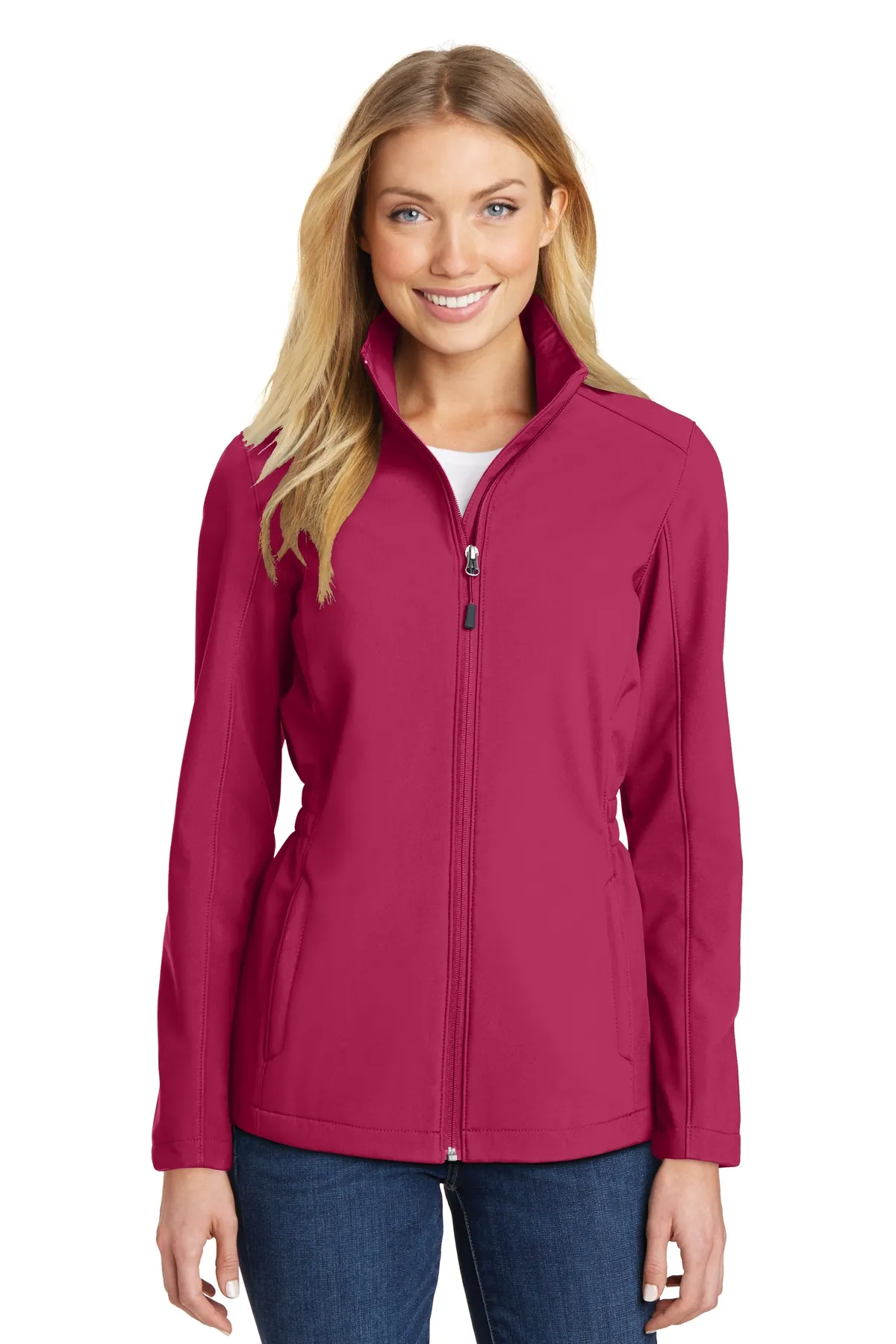 L334 Port Authority Ladies Cinch-Waist Soft Shell Jacket SKU: L334