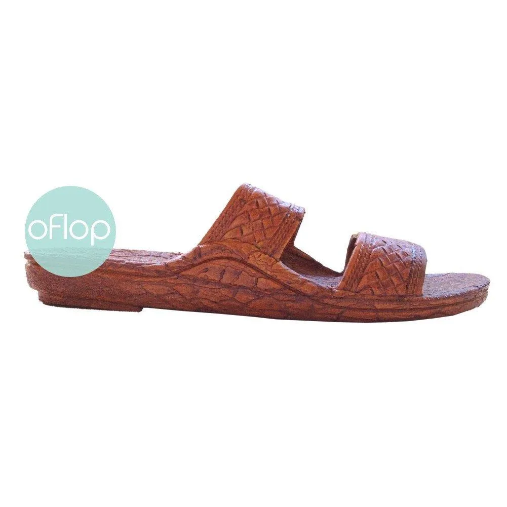 Light Brown Jandals ® -- Pali Hawaii Hawaiian Jesus Sandals