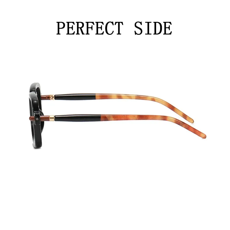 Men and Women Vintage Square Anti-reflective UV400 Sunglasses