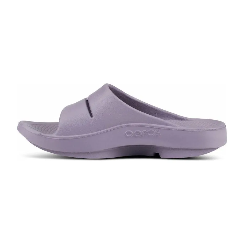 OOFOS Unisex Ooahh Slide Sandals in Mauve