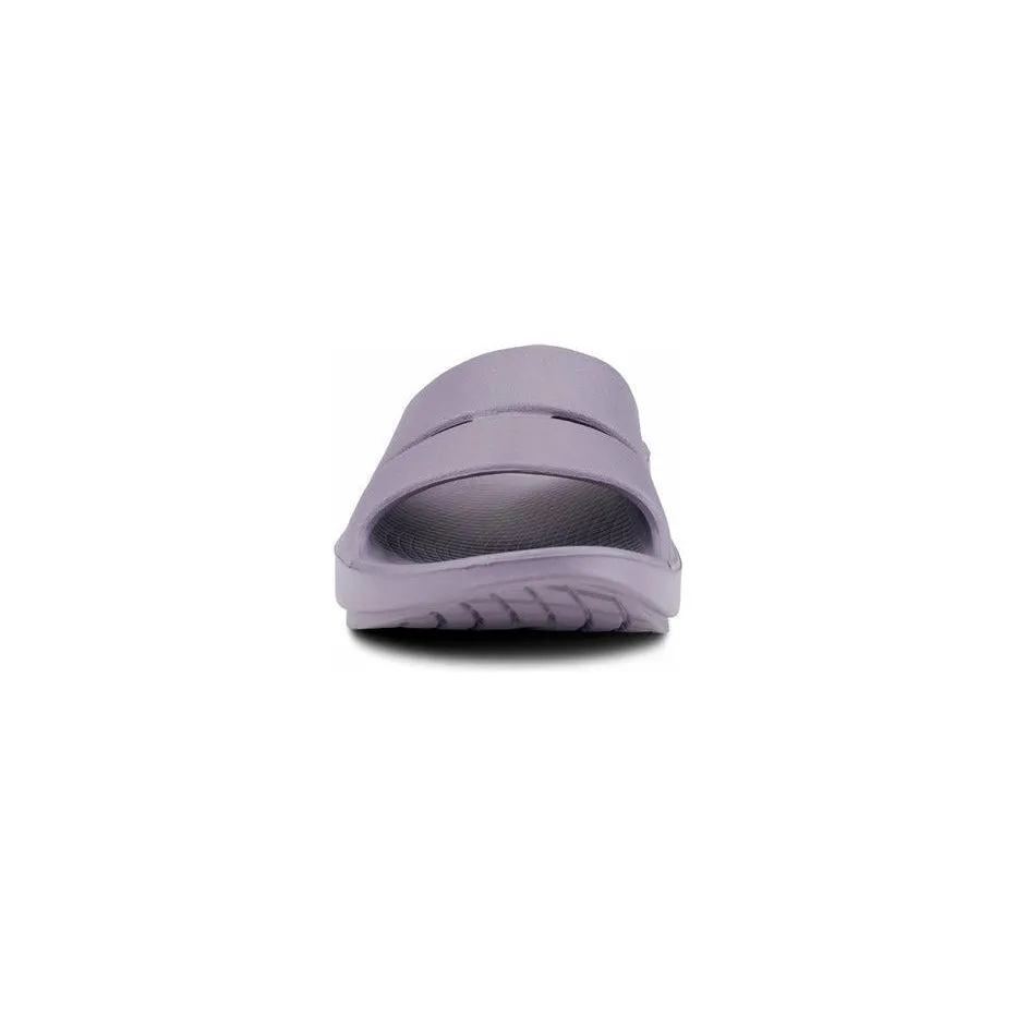 OOFOS Unisex Ooahh Slide Sandals in Mauve