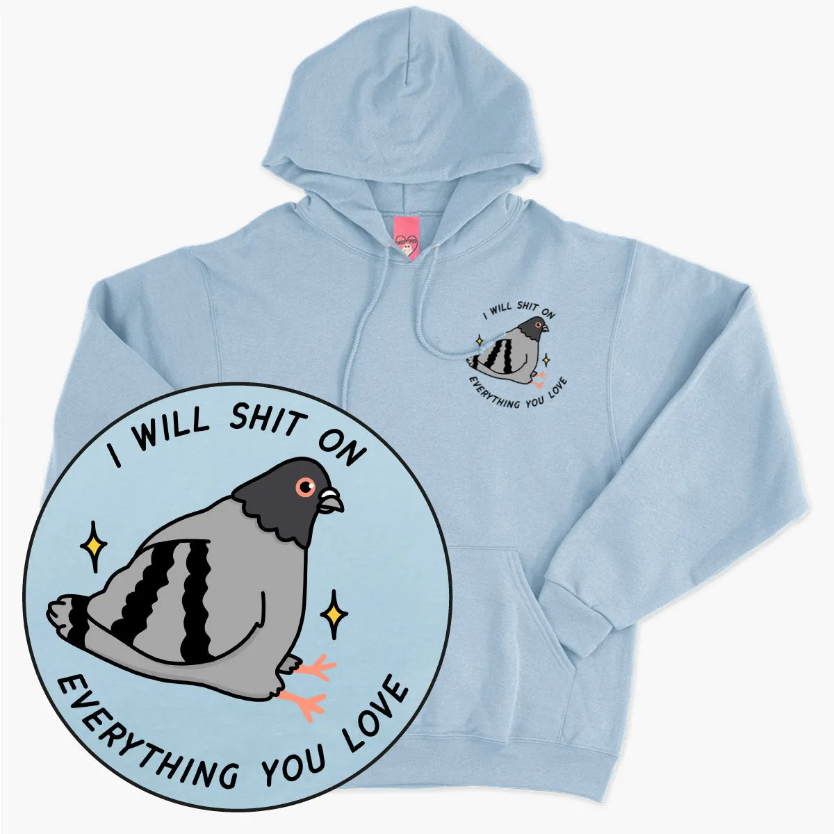 Pigeon Poo Hoodie (Unisex)