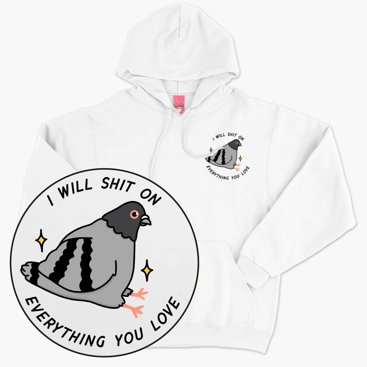 Pigeon Poo Hoodie (Unisex)