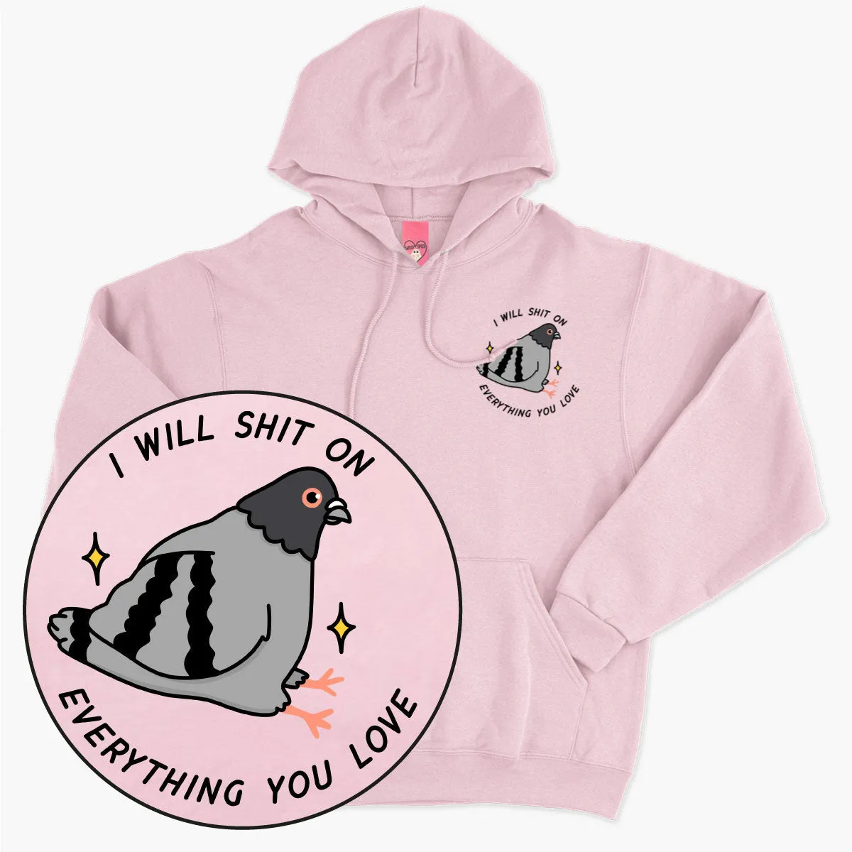 Pigeon Poo Hoodie (Unisex)