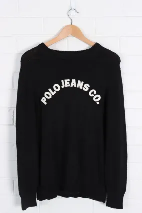 POLO JEANS CO Ralph Lauren Long Sleeve Spell Out Knit (S)