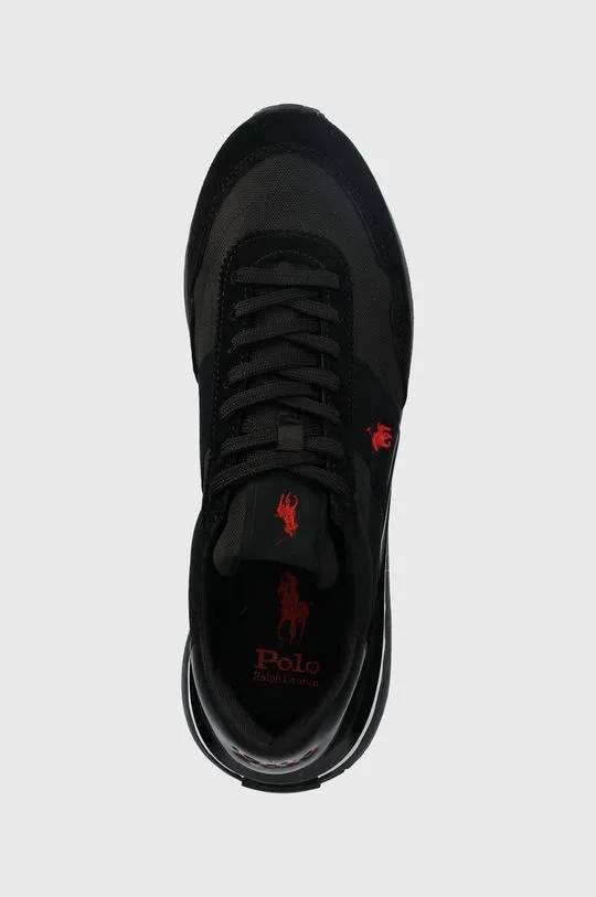 Polo Ralph Lauren sneakers TRAIN 89 black color