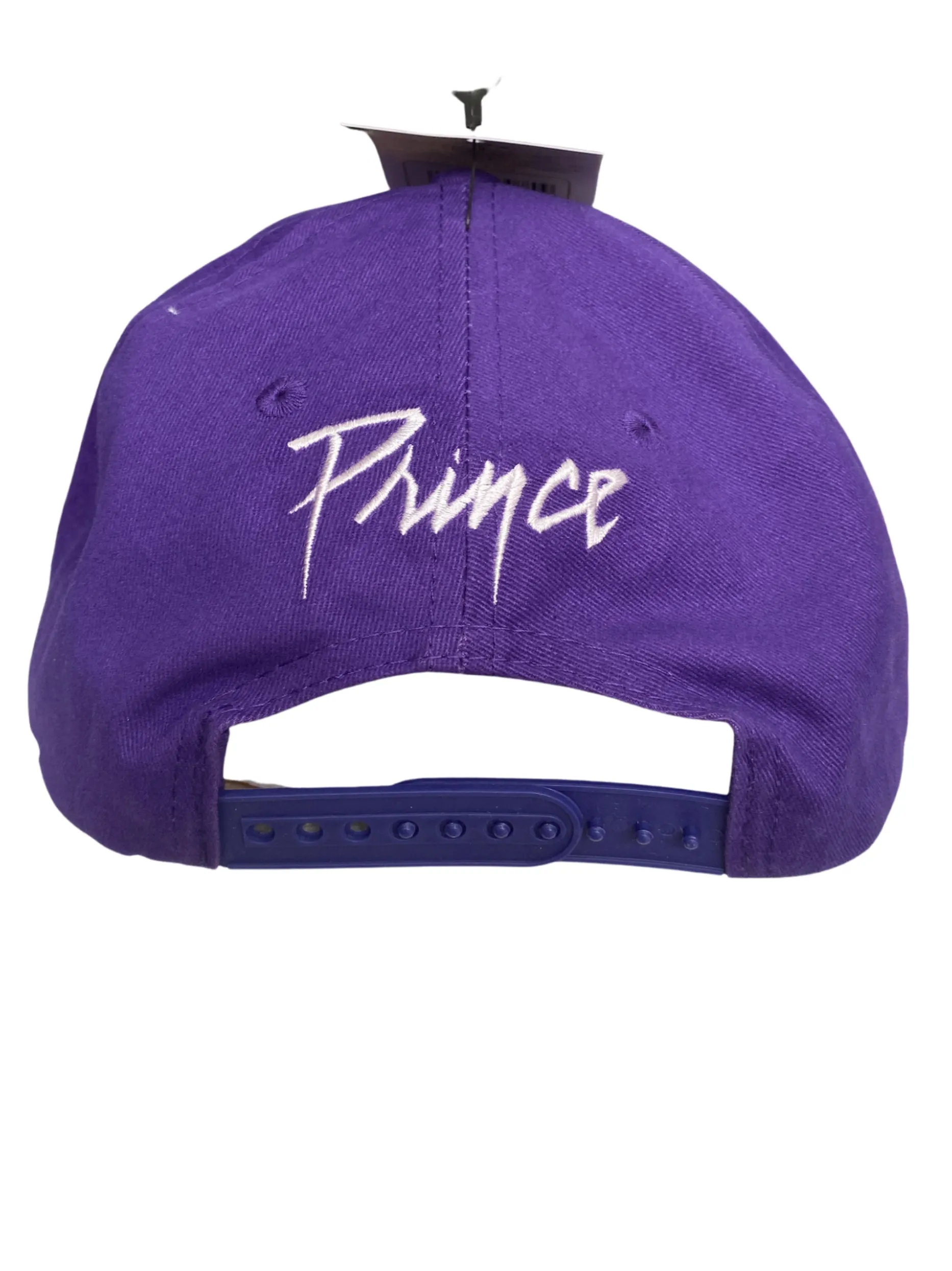 Prince – Love Symbol Purple Rain Name Official Peak Cap Purple With White Embroidery