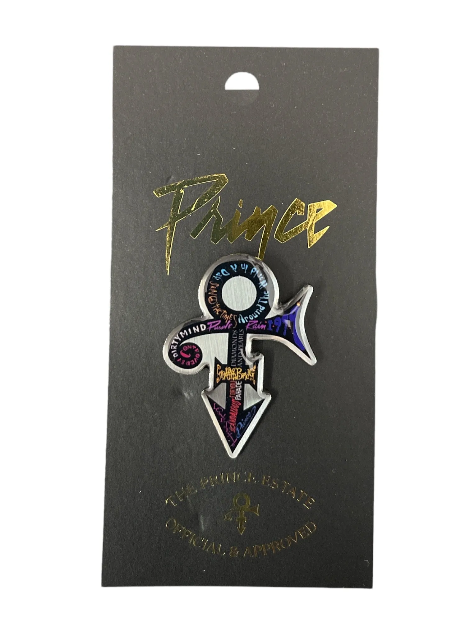 Prince – Paisley Park Official Acrylic Pin Badge Brand New Anthology