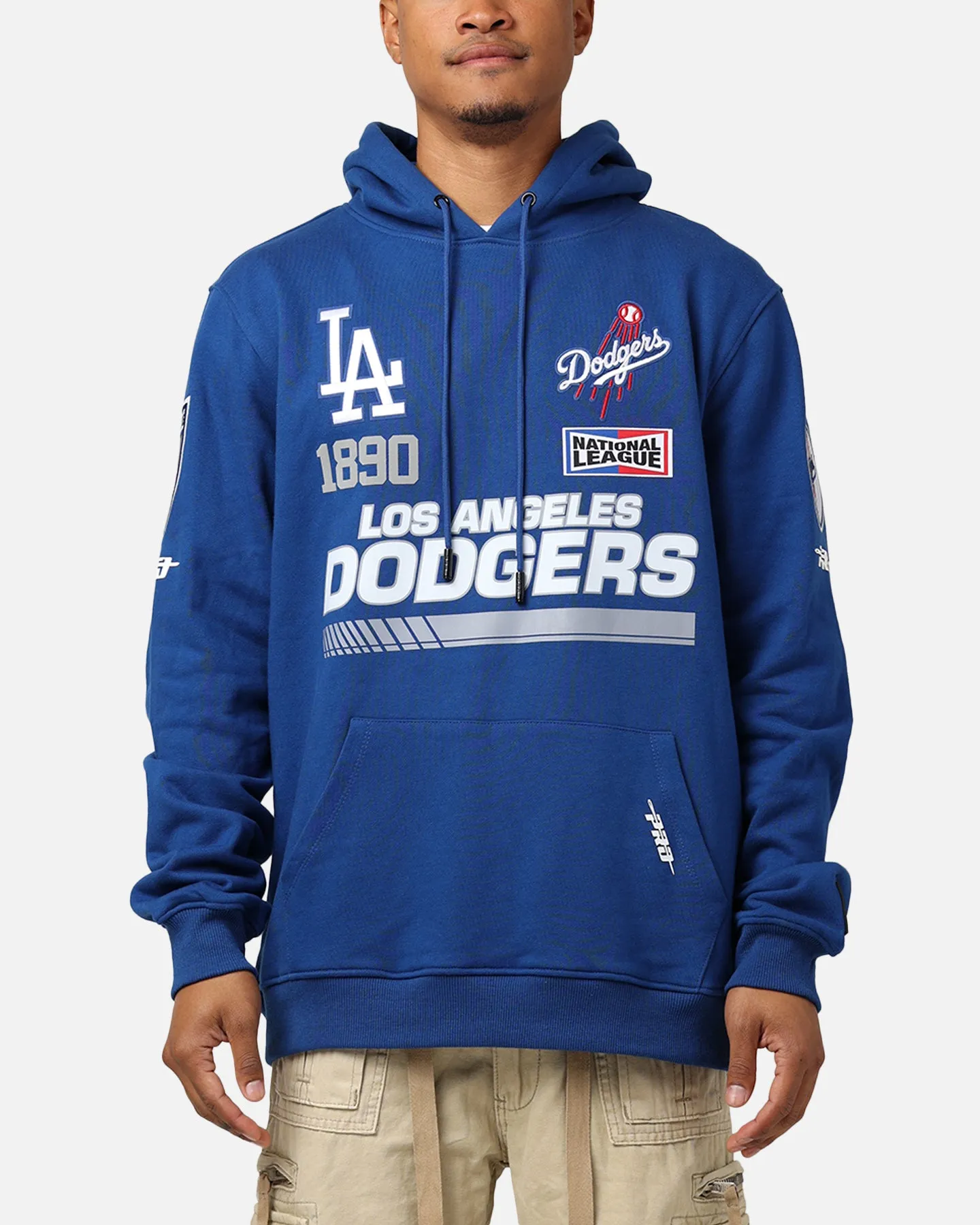 Pro Standard Los Angeles Dodgers Fast Lane Hoodie Dodger Blue