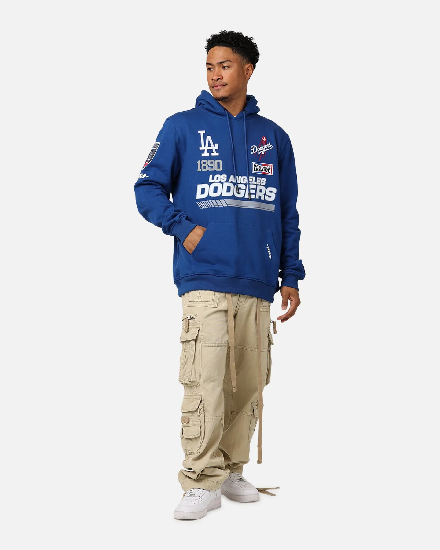 Pro Standard Los Angeles Dodgers Fast Lane Hoodie Dodger Blue