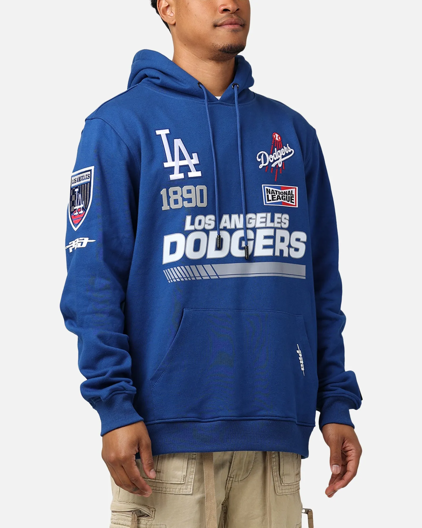 Pro Standard Los Angeles Dodgers Fast Lane Hoodie Dodger Blue