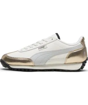 PUMA Easy Rider Mixed Metals Women's Sneakers in Warm White/Gold/Glacial Grey