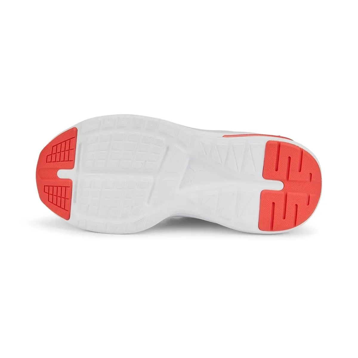 PUMA JUNIOR SOFTRIDE ENZO EVO WHITE/RED SHOE