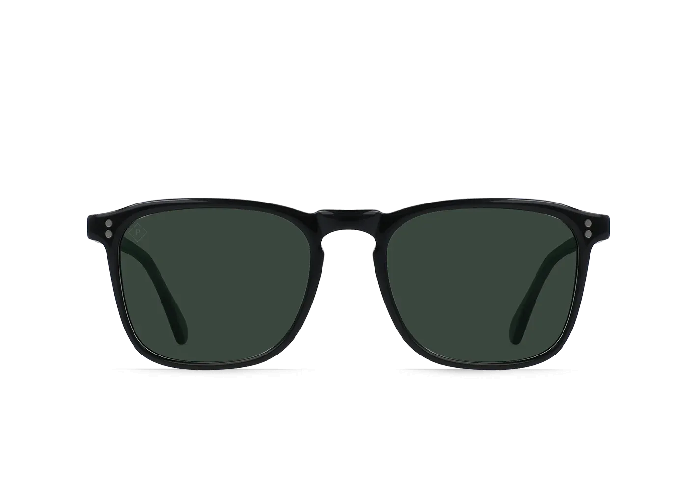 Raen Wiley - Recycled Black / Green Polarized