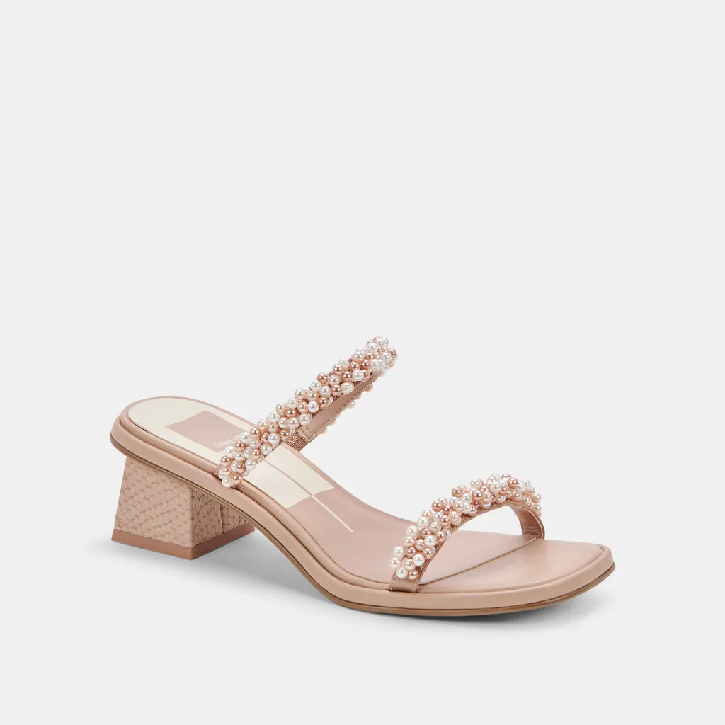 RIVER PEARL HEELS BLUSH MULTI PEARLS– Dolce Vita 6734319222850