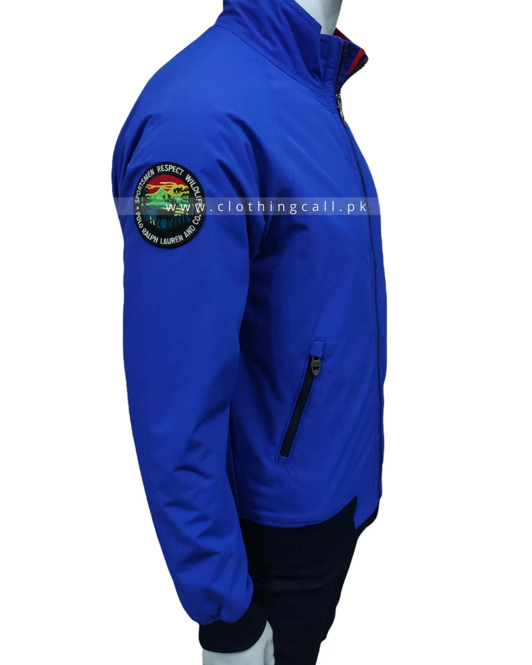 RL Portage Wildlife Blue Jacket