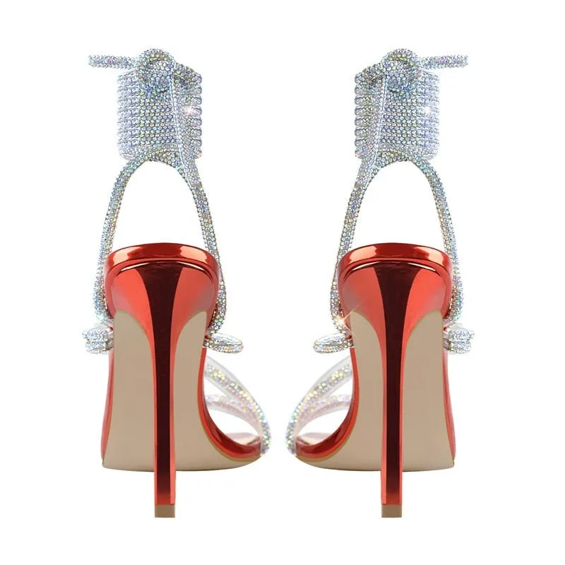 Sandals Queen Chrystal (Red)