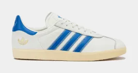 Shoe Palace Exclusive Gazelle Mens Lifestyle Shoes (Ivory/Bold Blue)