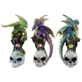 Skull Dragon Dark Legends Dragon Figurine DRG449