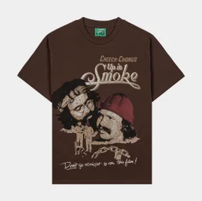 SP x Cheech and Chong's Up In Smoke High Mens Short Sleeve Shirt (Brown)