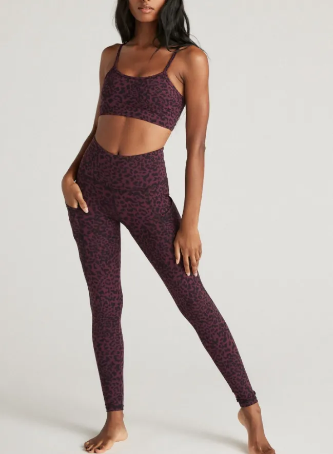 Strut This Flynn Ankle Legging Ruby Cheetah