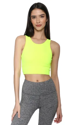 Strut This Piper Bra Neon Yellow