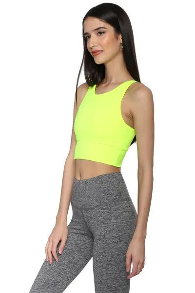 Strut This Piper Bra Neon Yellow