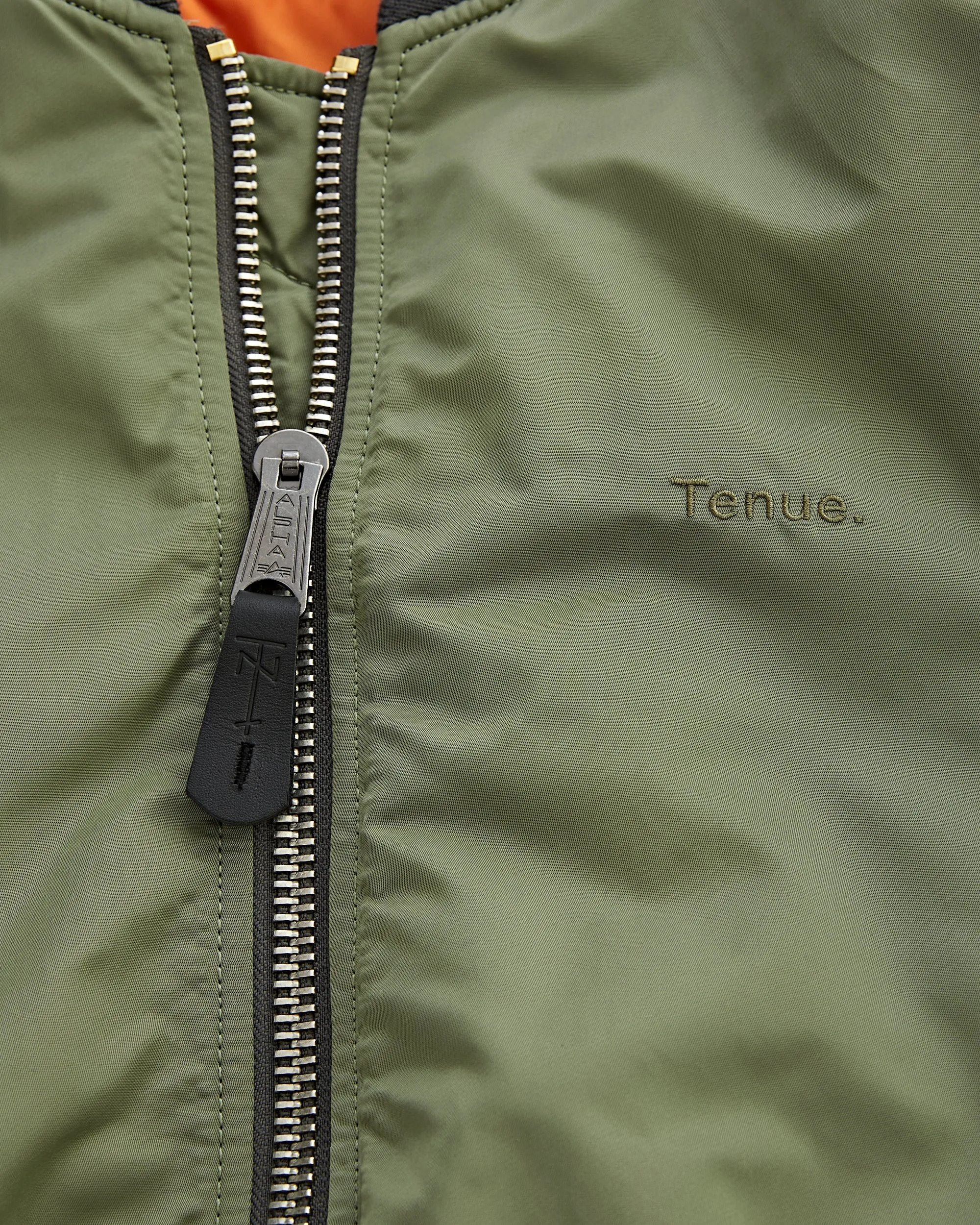 Tenue. x Alpha Industries MA-1 Bomber Jacket Sage Green