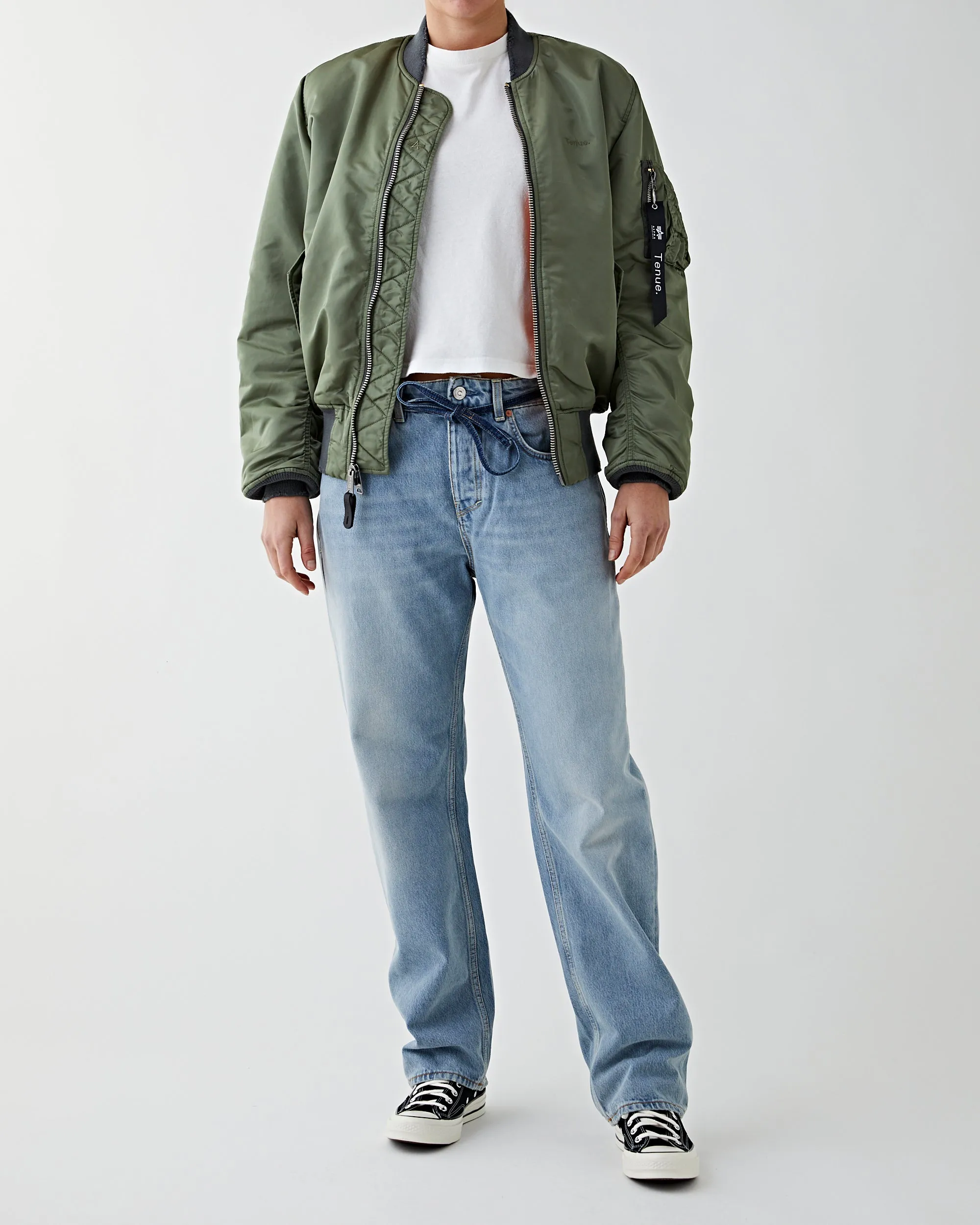 Tenue. x Alpha Industries MA-1 Bomber Jacket Sage Green