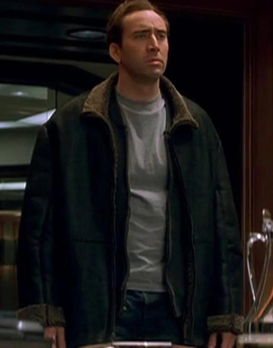 The Family Man Nicolas Cage Black Jacket | Jack Campbell Jacket