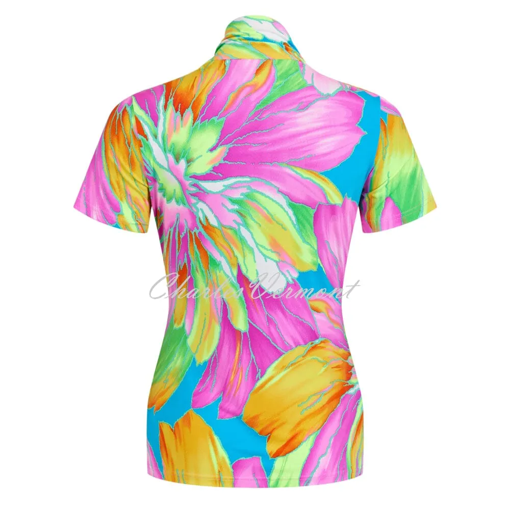 Tia Tropica Print Top - Style 73055-7818-55