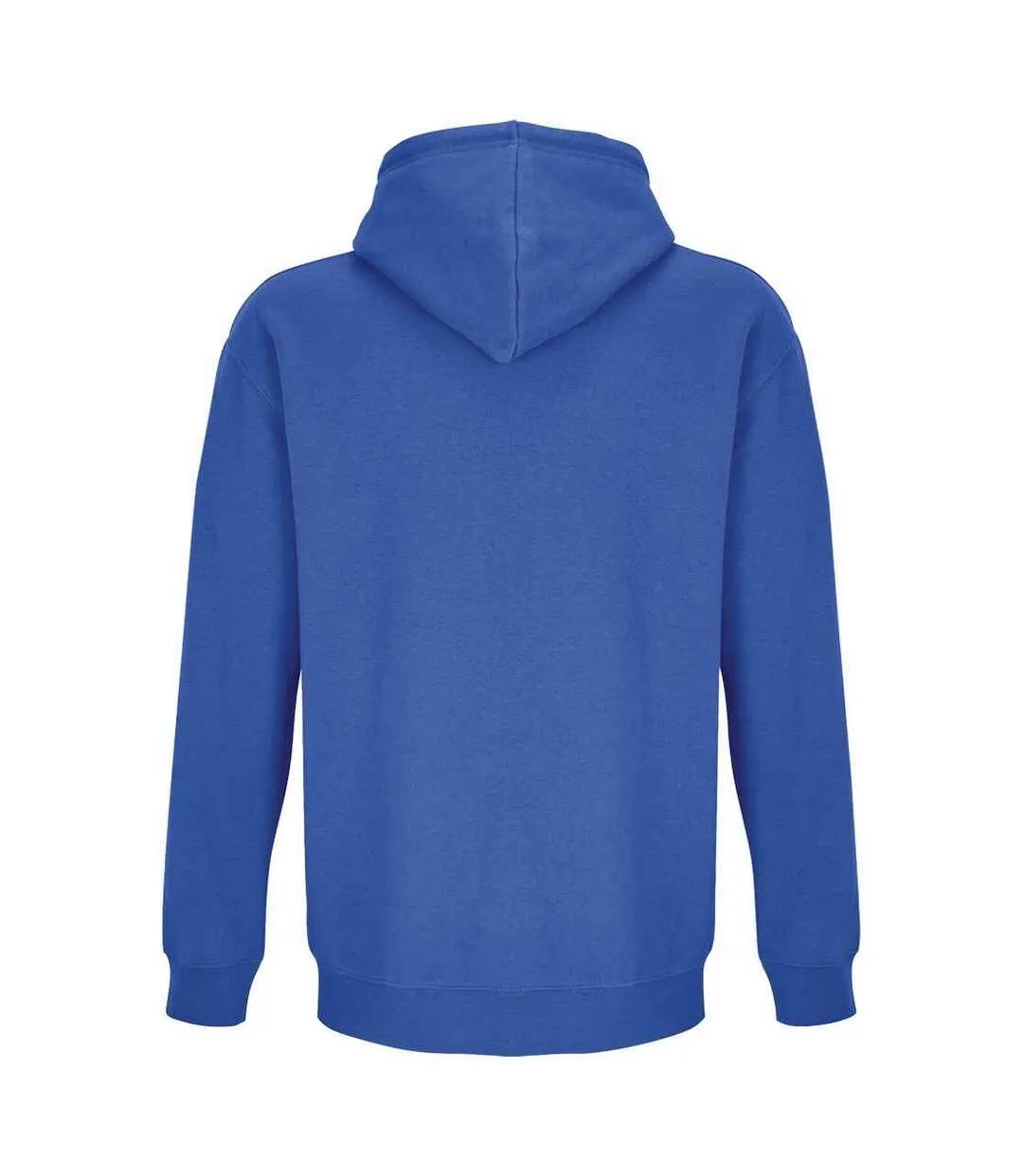 Unisex adult carter full zip hoodie royal blue SOLS