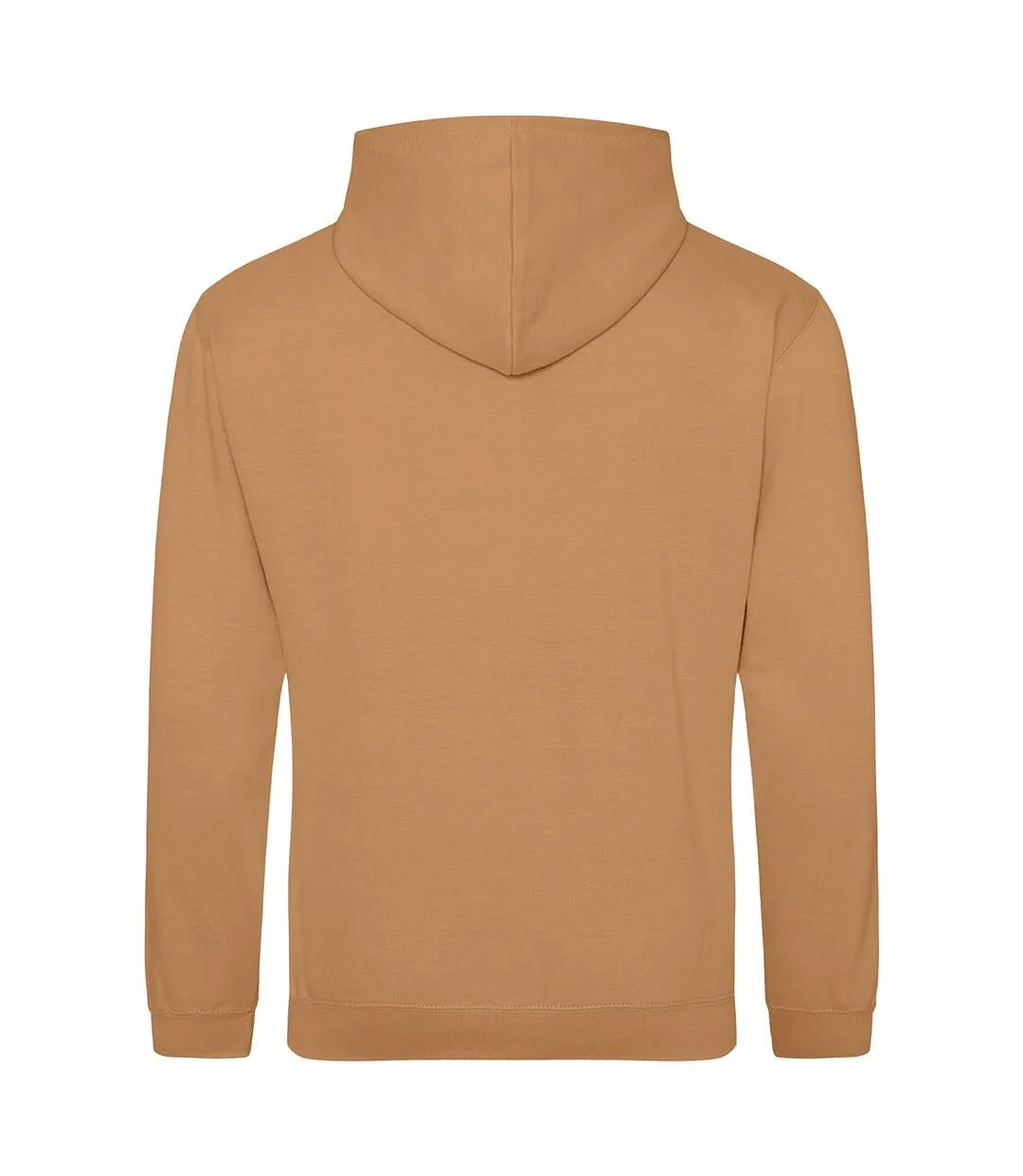 Unisex college hooded sweatshirt / hoodie caramel latte Awdis