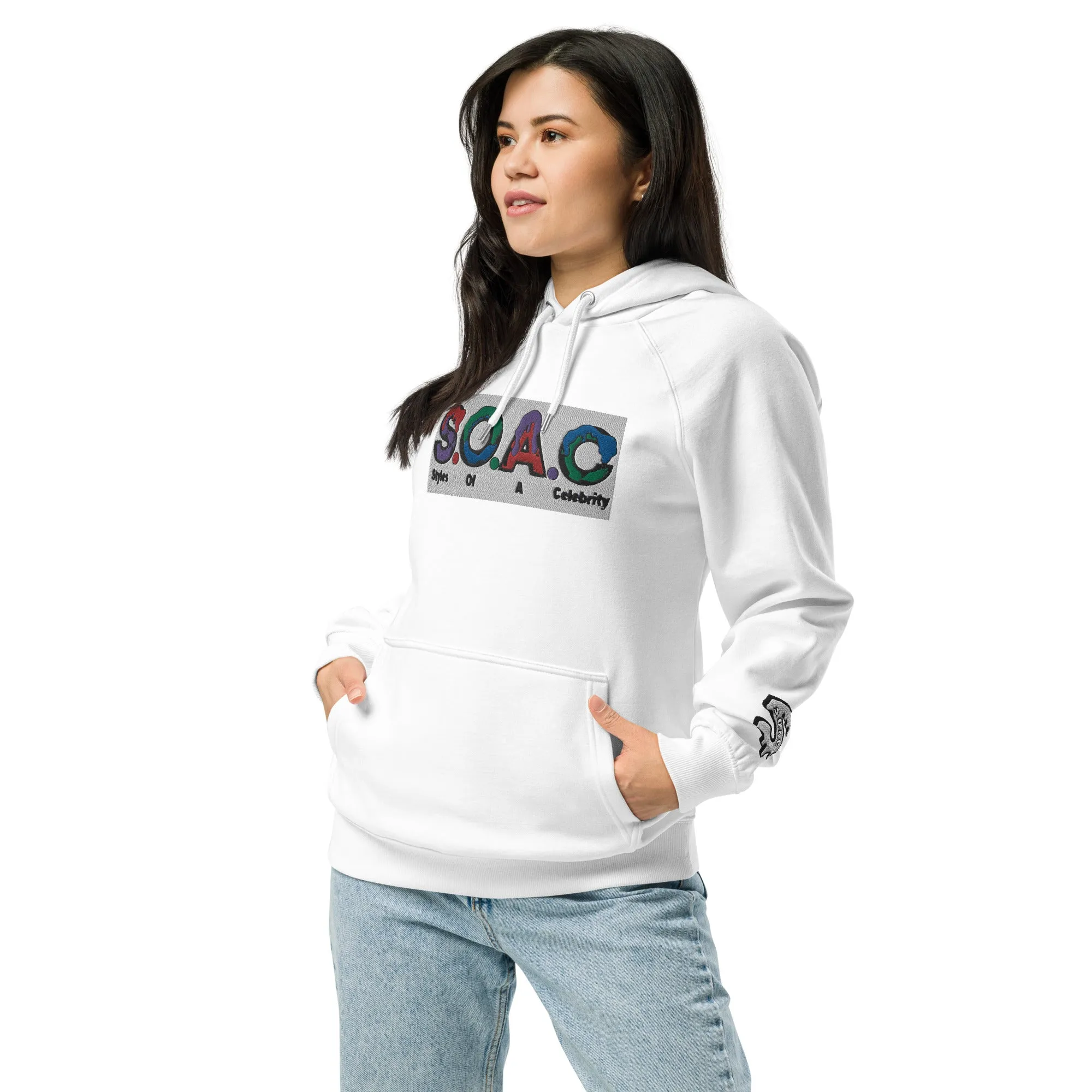 Unisex eco raglan hoodie