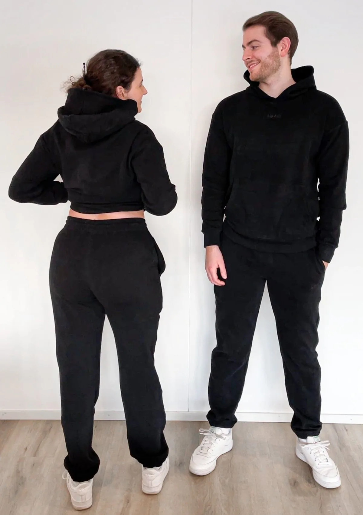 Unisex Sweats Hoodie - Black