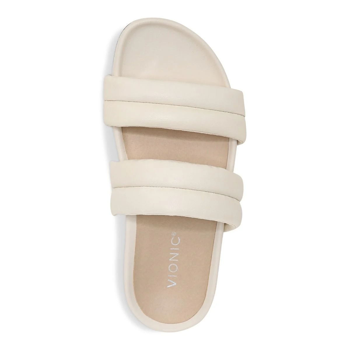 Vionic Women’s Mayla Slide Sandals-Cream