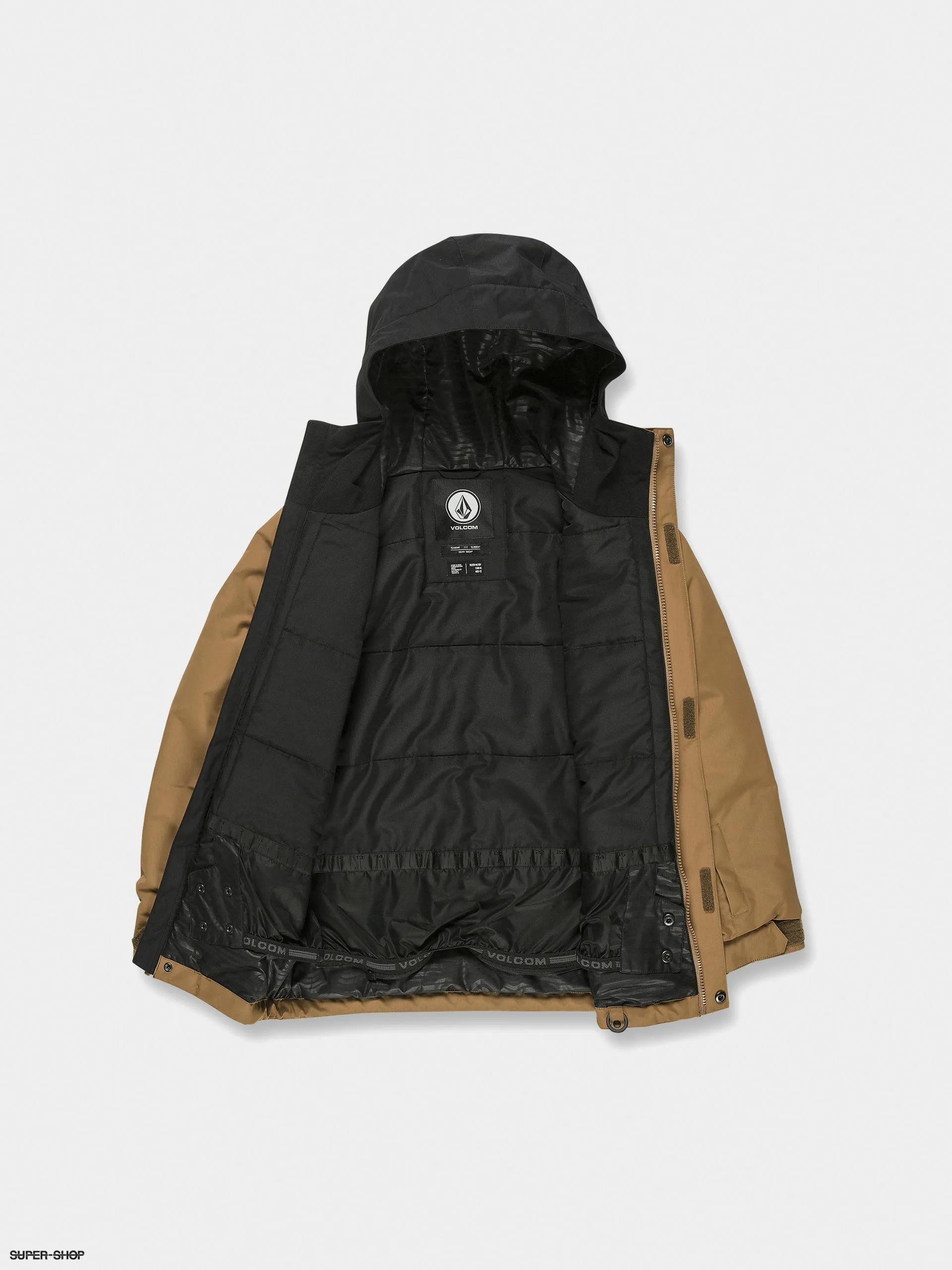 Volcom Stone.91 Ins JR Snowboard jacket (caramel)