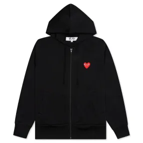 Women's Zip Up - Black